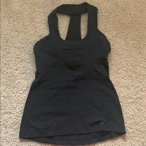 Lululemon scoop black tank